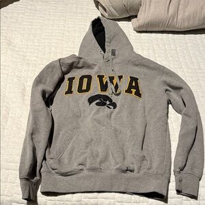 Gray Iowa Hoodie